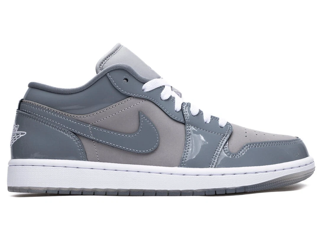 Jordan 1 SE Low Patent Cool Grey for Sale | Authenticity