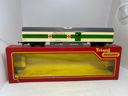 Triang OO Gauge Railways R248 Medical Corps Ambulance Car Boxed - Picture 2 of 12