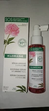 Klorane Soothing Anti Irritating SOS Serum With Peony Sensitive Scalp 3.3 fl oz