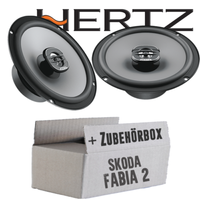 Hertz Lautsprecher FüR Skoda Fabia 2 5J Front Heck Boxen Auto EinbauzubehöR/-Set