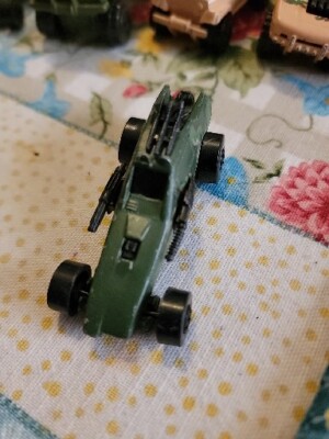 Vintage 70's 80's Hot Wheels Mattel Army Military vehicles Lot of
