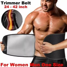 Hot Sweat Band Waist Trimmer Belt Neoprene Waste Trainer Workout Belt for Unisex