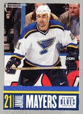 2002-03 St. Louis Blues Team Issued #15 Jamal Mayers