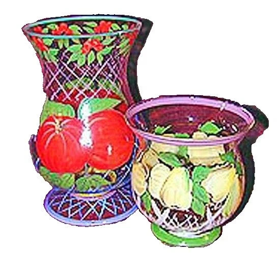 Vela contemporáneo Multicolor huracanes