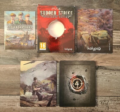 Sudden Strike 4 Limited Special Collectors Steelbook Edition PS4 