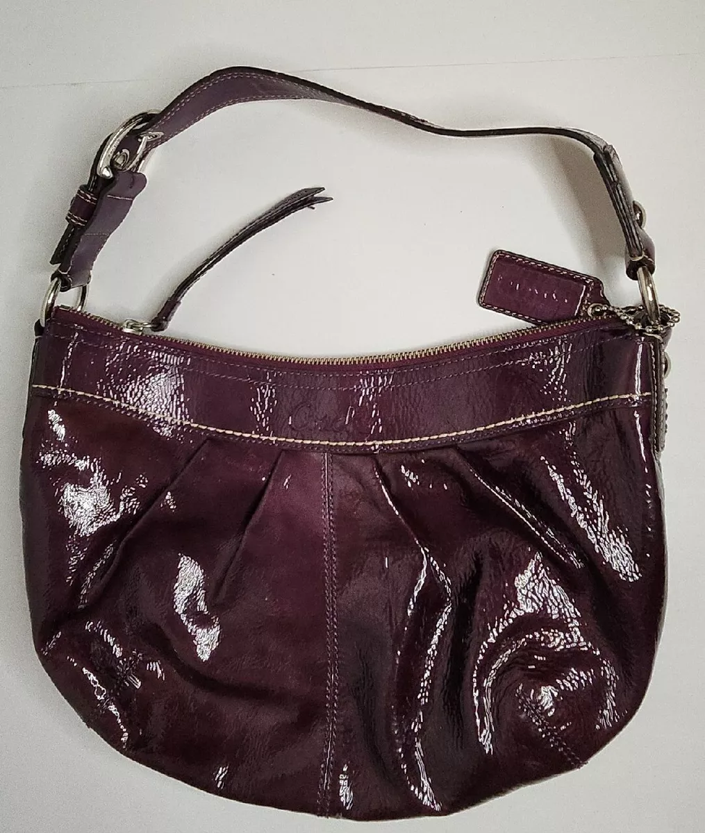 Plum coach purse hotsell