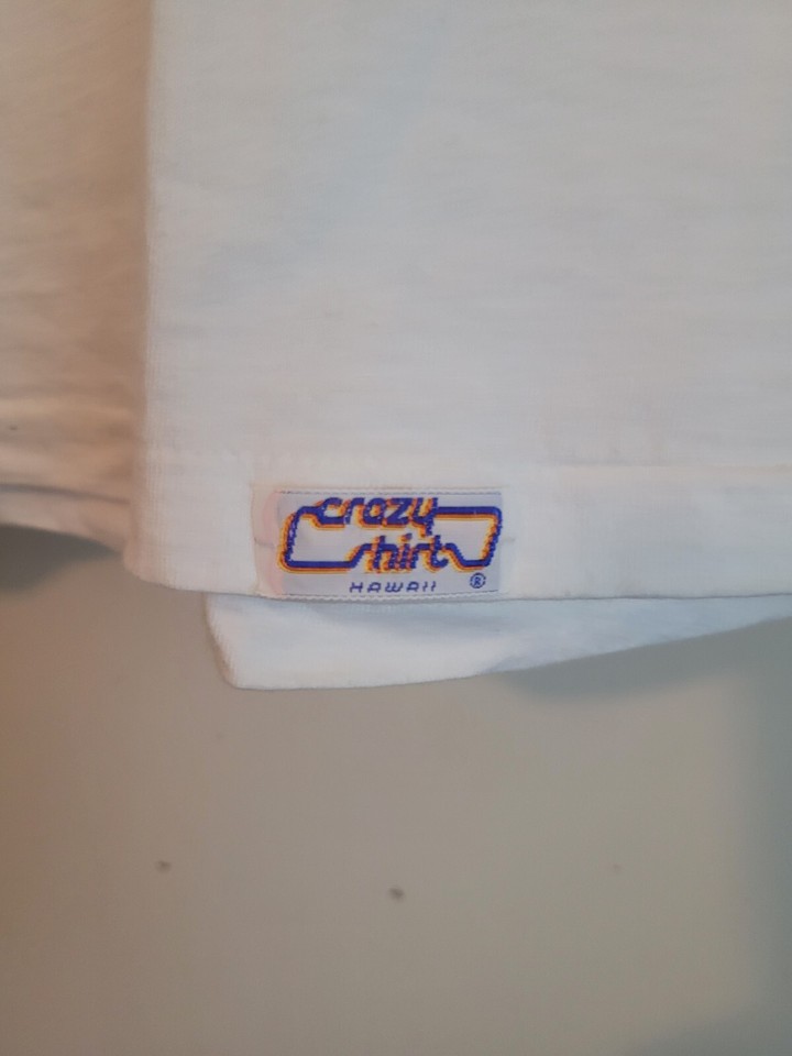 Vintage Crazy Shirts Kliban CATS Hawaii Lahaina Maui PARACATS 2 sides