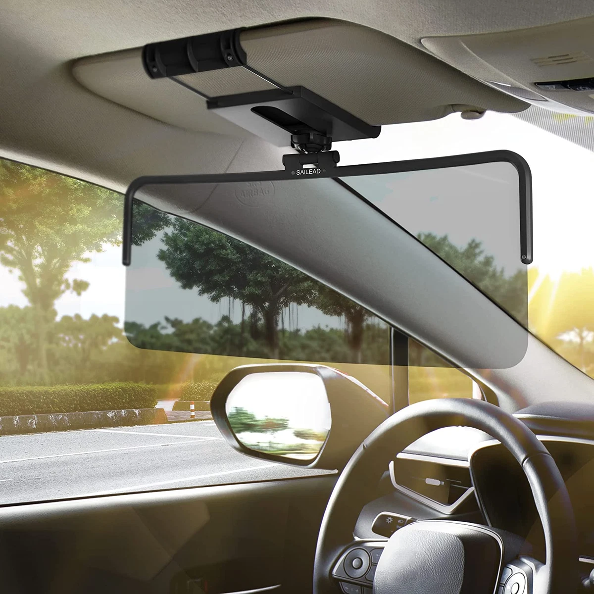 Sun Visor For Car, Anti Glare Universal Sun Visor Extender Protects From Sun  Glare, Snow Blindness, Uv Rays