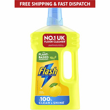 Image of Flash All Purpose Liquid Cleaner 1L Lemon Scent for Floors and Surfaces