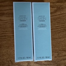 2 Mary Kay Fragrance-Free Satin Hands Moisturizing Shea Sanitizer Spray NEW
