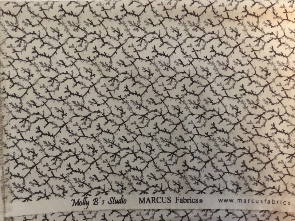 MOLLY B's STUDIO FOR MARCUS FABRICS Quilt Sew Fabric 11” x 44” - Image 2 of 3