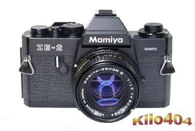 Mamiya  ZE-2 Quarz + 50mm 1:1,7 Sekor E   Mamiya Bajonett   35mm Film  