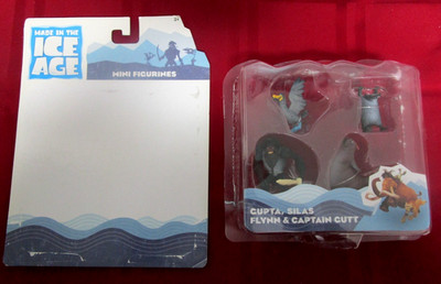 TPF Ice Age Continental Drift Mini Figurines Gupta Silas Flynn Captain Gutt