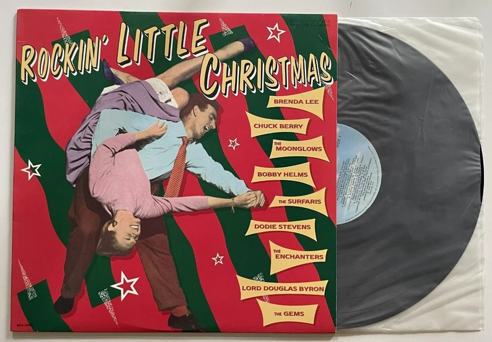 Rockin' Little Christmas LP M- MCA Chuck Berry Surfaris Gems Enchanters ++ - Image 2 of 4