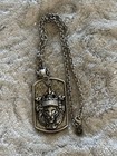Vintage 3D Lions Crest Necklace English Laundry Collection Sterling Silver — photo 1