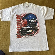 VTG Dale Earnhardt 3 Goodwrench NASCAR Shirt USA Large NWT Stained 90s