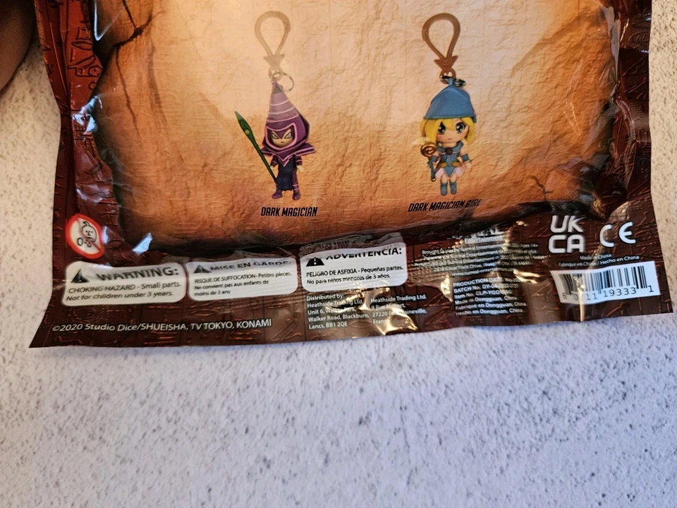 Yu-Gi-Oh! Llavero colgante de figuras paquete ciego, 1 figura misteriosa aleatoria, sellado Foto 4 de 4