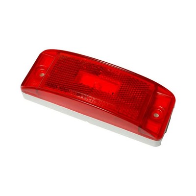 Grote SuperNova Turtleback II 6''x2'' Rectangular Red LED Side Marker Light