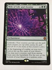 MTG Universes Beyond: Spider-man Web of Life and Destiny 0122 NM Mythic