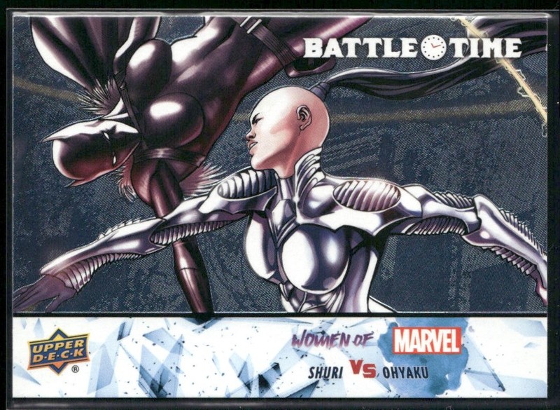 2024 Upper Deck Women of Marvel #BT-19 Shuri / Ohyaku Battle Time