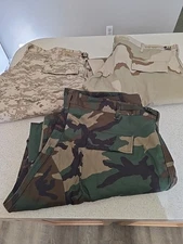 ROTHCO CAMO FATIGUES LOT 3 PAIR SIZE 2XL REGULAR