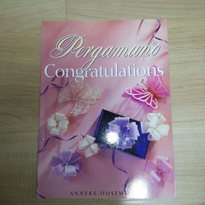 Foreign Books/Out Of Print Books Parchment Craft Congratulations