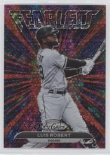 2022 Panini Prizm Fearless Red Donut Circle Prizm 46/99 Luis Robert #FL-2 o7m