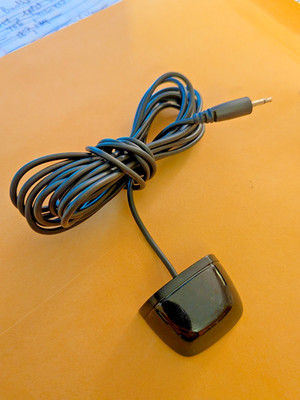 Logitech Harmony IR Mini Blaster Emitter Extender, Black for Hub Elite Companion