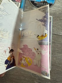 Lunar: Eternal Blue (Sega CD, 1995) Complete CIB W/REG CARD (Water Damage)