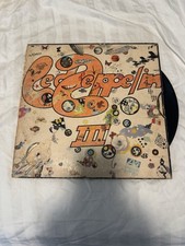 Led Zeppelin ' Led Zeppelin III ' Vinyl LP Album US 1970 Monarch Press ROCK