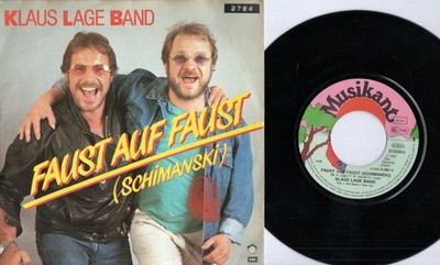 Klaus Lage Band - Faust auf Faust (1985) - 7'' Single