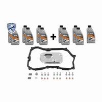 Vaico Getriebefilter Satz 6-Gang AQ450 09M + 11L GetriebeöL FüR VW Passat B6 R36