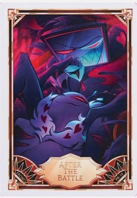 Hazbin Hotel Card VOX + VALENTINO PRIDE PROMO 💜 After The Battle