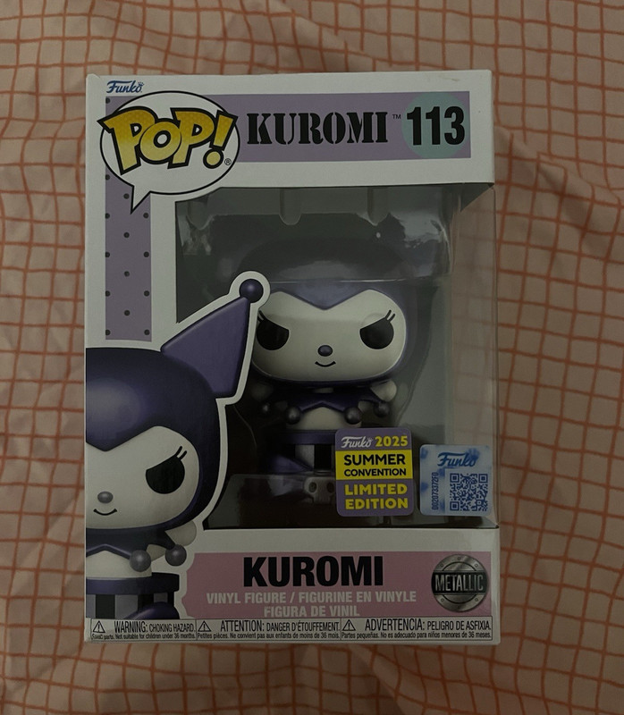Funko Pop! Kuromi Metallic Limited Edition Convention Exclusive #113 (2025)