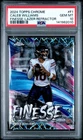 2024 Topps Chrome Caleb Williams Finesse Lazer Refractor PSA 10 RC Gem