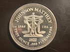 SILVER 1 TROY OUNCE JOHNSON MATTHEY  .999 PURE SILVER 100% AUTHENTIC