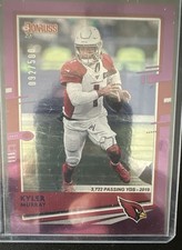 2020 Panini Donruss - Kyler Murray #19 Season Stat Line 092 /500