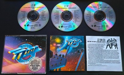 ZZ TOP - The Sixpack (1987) 3CD EU Digitally Remixed & Remastered Fat Box