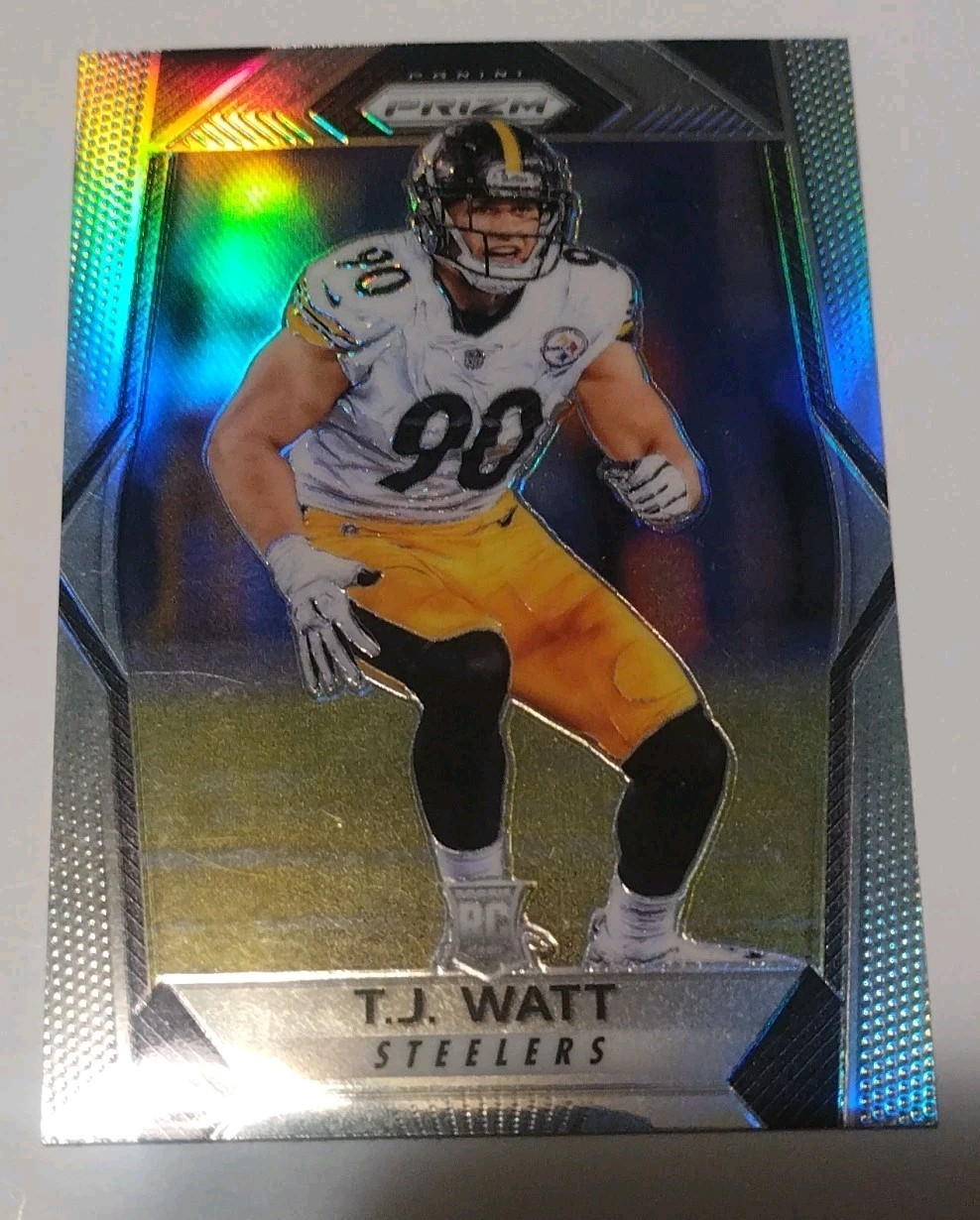 2017 Panini Prizm - Rookies T.J. Watt #216 Silver Prizm (RC)