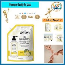 J. R. Watkins Lemon Liquid Hand Soap Refill – Paraben-Free 34oz 0.48 per fl oz