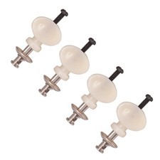 Têtes de machine cordes chevilles accessoires de réglage têtes machine blanc/