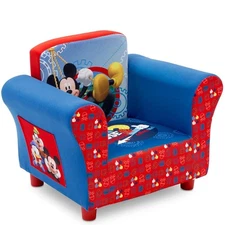 Delta Children Upholstered Chair, Disney Mickey Mouse.