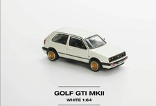 POP RACE 1/64 VW Golf GTI MK2 White