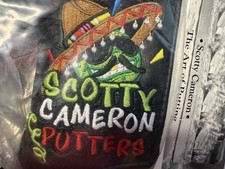 NewScotty Cameron 2013 Cinco De Mayo GOLD TOOTH "SOMBRERO" Blk Blade Headcover