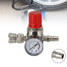 🪛Air Compressor 1/4" Regulator Pressure Gauge Switch Valve Control 175 Psi #