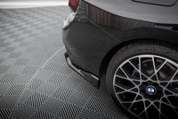 Maxton Design Diffusor Flaps V.2 Passend FüR Bmw 2 Coupe G42 Schwarz Hochglanz