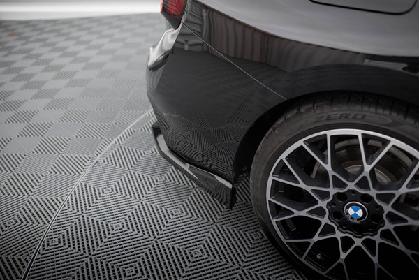 Maxton Design Diffusor Flaps V.2 Passend FüR Bmw 2 Coupe G42 Schwarz Hochglanz-image