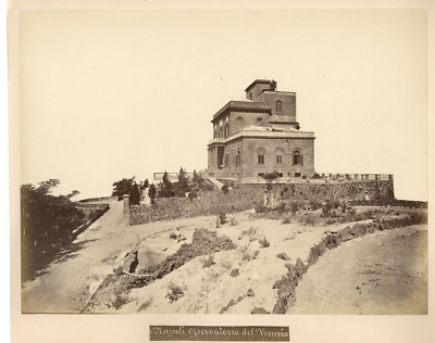 Italie, Naples, Napoli, palazzo Donn'Anna par Photographie originale