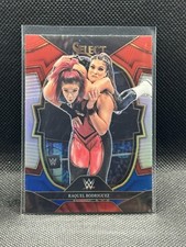 2023 Select WWE Concourse SILVER PRIZM Red & Blue Raquel Rodriguez #14