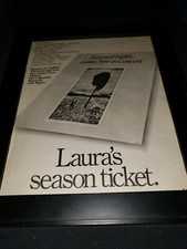 Laura Nyro Season Of Lights Rare Original Promo Poster Ad Framed!
